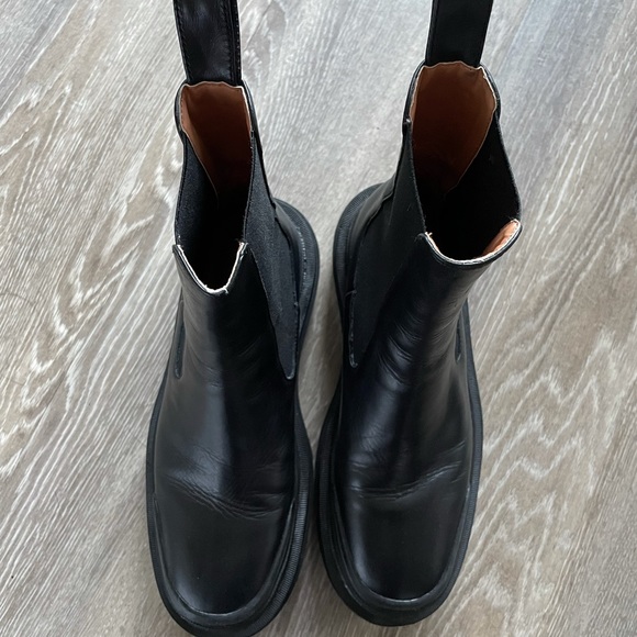 Zara Lug Sole Boots - Picture 3 of 5